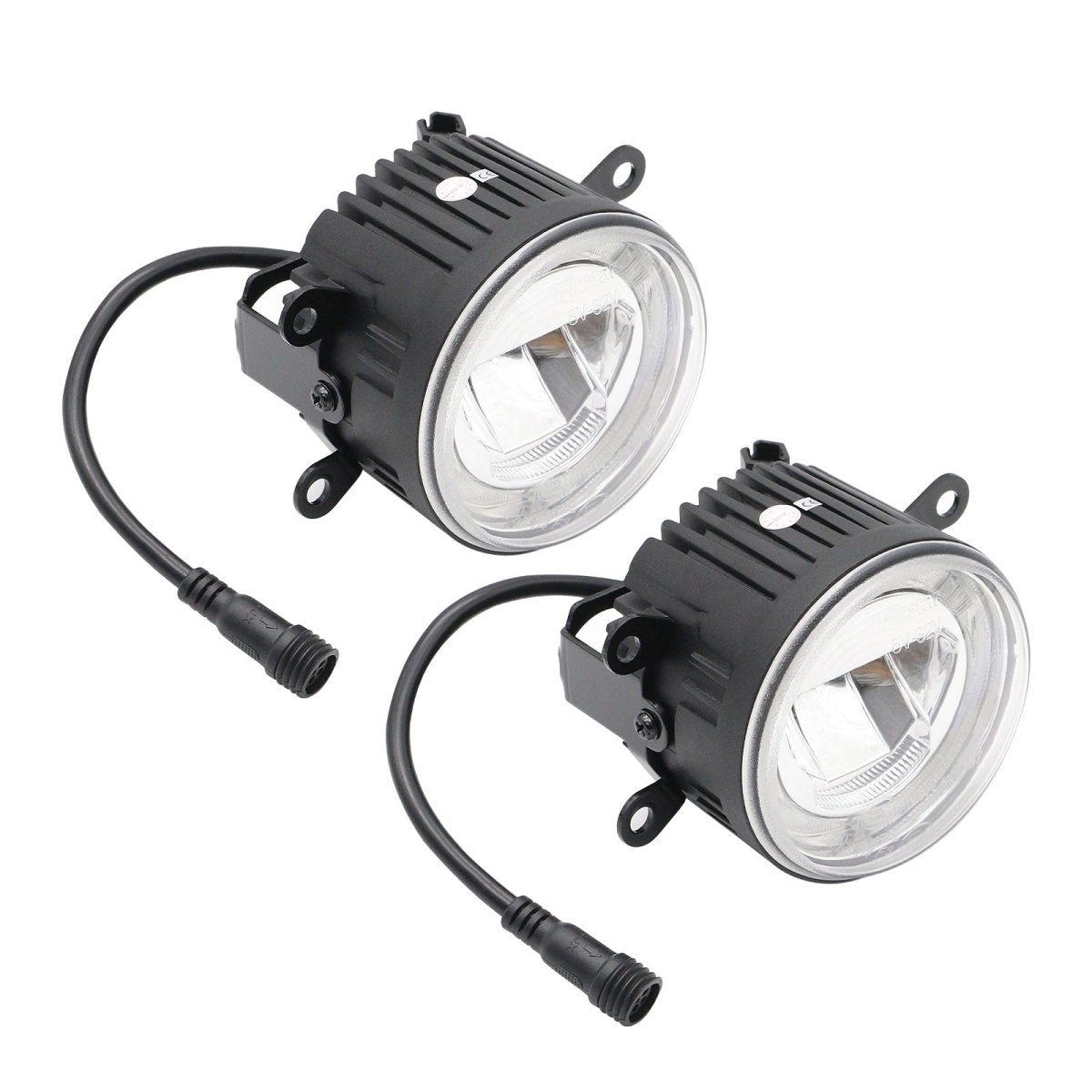 JDMuscle [15-21 WRX/STI, 13+ BRZ or FT86, 14+ Forester] LED / Halo DRL Fog Light Housings