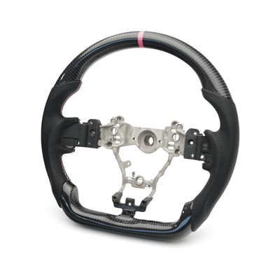 JDMuscle [15-21 WRX/STI] Carbon Lite Series Carbon Fiber Steering Wheel