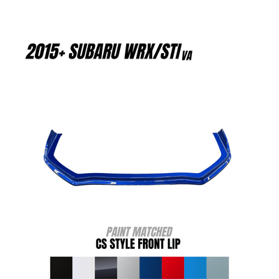 JDMuscle [15-21 WRX/STI] Paint Matched CS Style Front Lip *Special Order*
