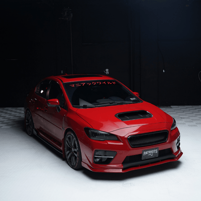 JDMuscle [15-21 WRX/STI] Prepreg Carbon Fiber Hood Scoop V1