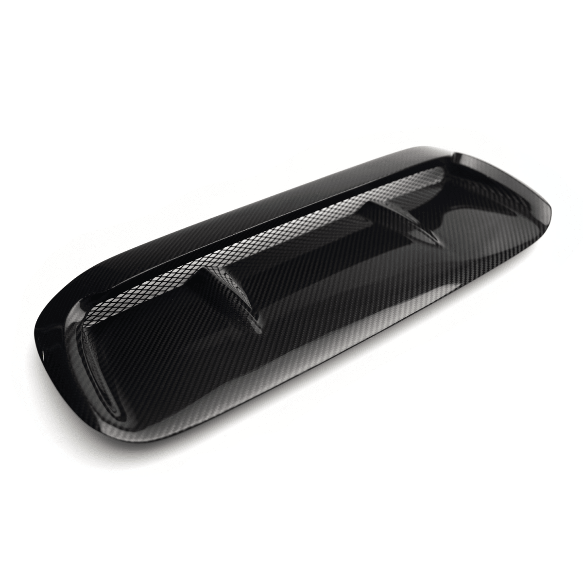 JDMuscle [15-21 WRX/STI] Prepreg Carbon Fiber Hood Scoop V1