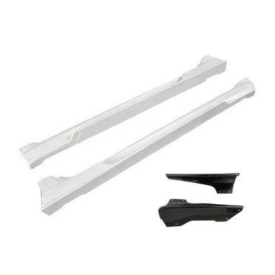 JDMuscle [15-21 WRX/STI] Tanso Carbon Fiber VS Style Side Skirt
