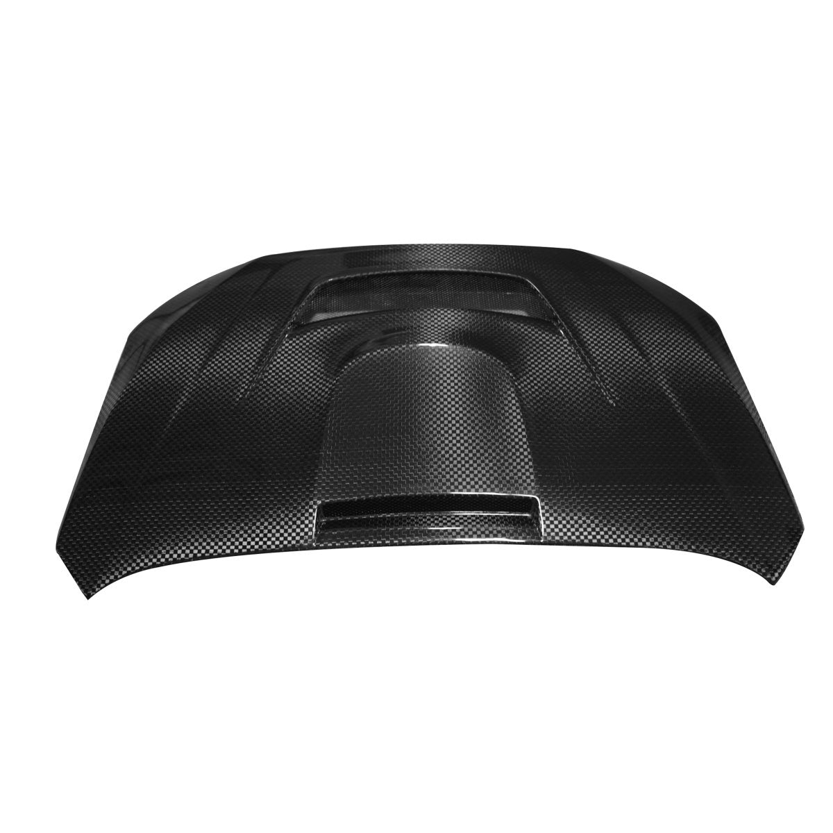 JDMuscle [15-21 WRX/STI w/ FMIC]  Carbon Fiber Hood V3 Scoopless