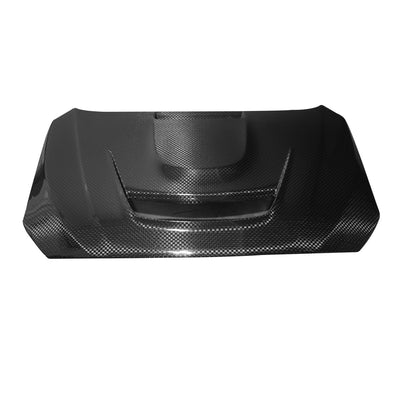 JDMuscle [15-21 WRX/STI w/ FMIC]  Carbon Fiber Hood V3 Scoopless