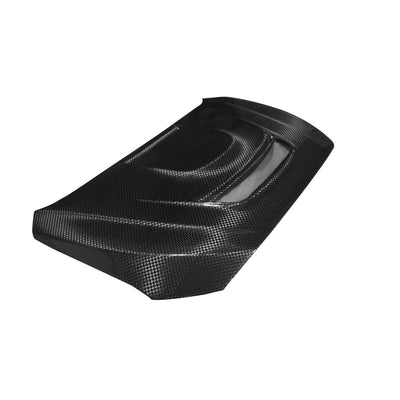 JDMuscle [15-21 WRX/STI w/ FMIC]  Carbon Fiber Hood V3 Scoopless