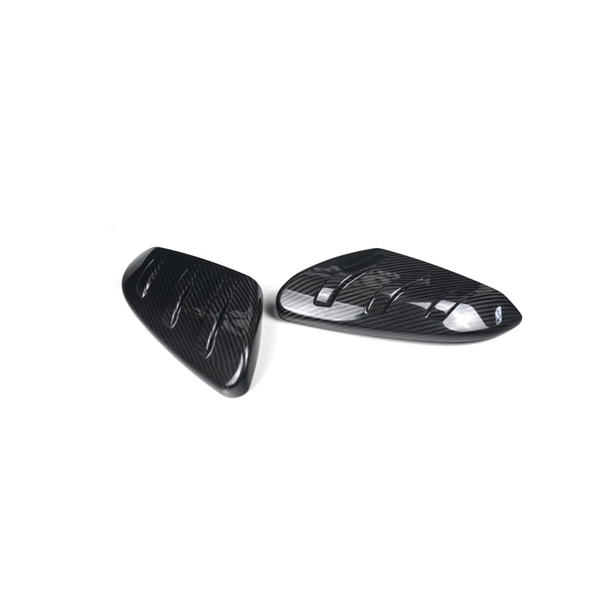 JDMuscle [17-21 FK8 Type R] Tanso Carbon Fiber MU Style Side Mirror Covers | JDM-FK8-MC1