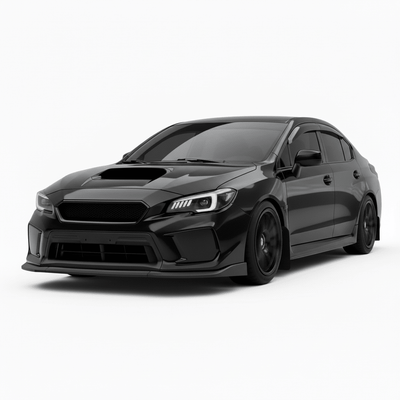 JDMuscle [18-21-WRX/STI] Fog Light Covers - Paint Matched / Gloss Black