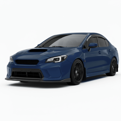 JDMuscle [18-21-WRX/STI] Fog Light Covers - Paint Matched / Gloss Black