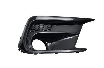 JDMuscle [18-21 WRX/STI] JDM Style Sequential Turn+Drl Bezel w/ Fog Light Cut Out