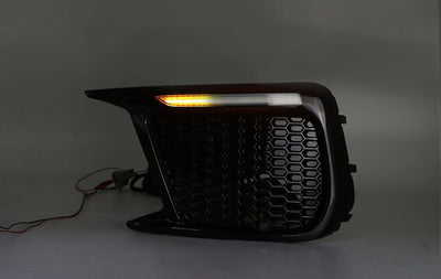 JDMuscle [18-21 WRX/STI] JDM Style Sequential Turn+Drl Bezel w/o Fog Light
