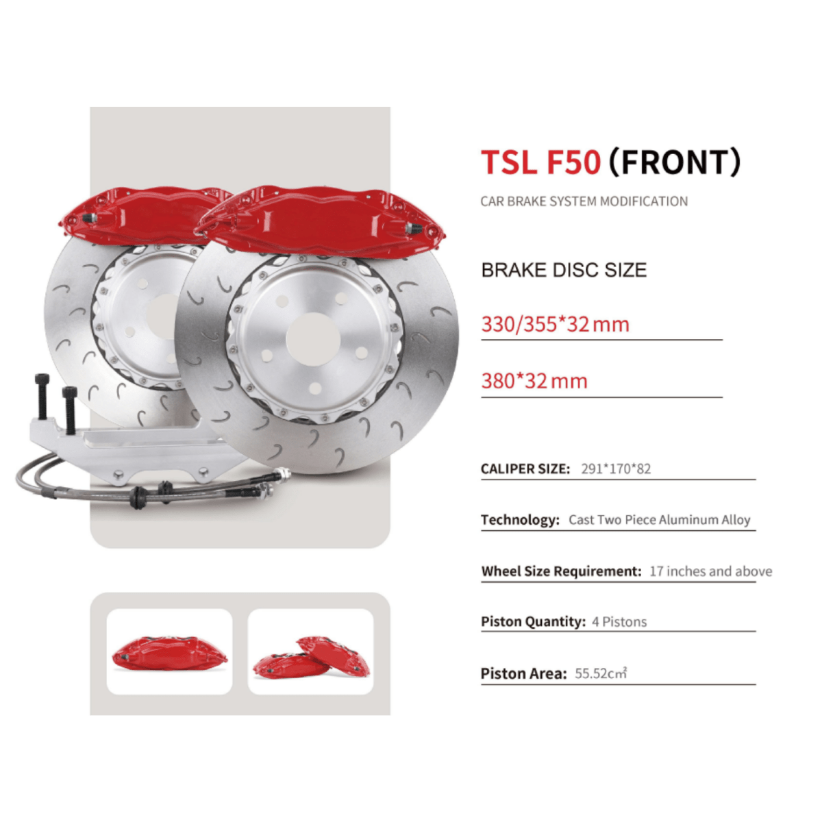 JDMuscle [22-26 WRX] Big Brake Kit - MT and CVT *Specia Order*