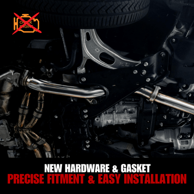JDMuscle [22-26 WRX MT] 3" Performance Intermediate Pipe / Front Pipe / Lower Downpipe