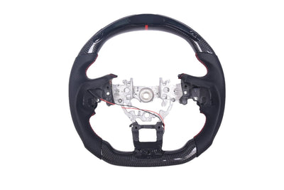 JDMuscle [22-26 WRX MT&CVT] Carbon-Lite Series Steering Wheel