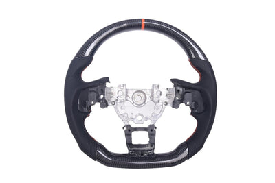 JDMuscle [22-26 WRX MT&CVT] Carbon-Lite Series Steering Wheel
