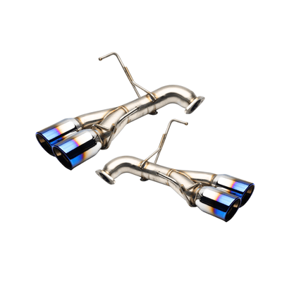 JDMuscle [22-26 WRX] VB 4" Quad Exit Axle Back Muffler Delete Exhaust
