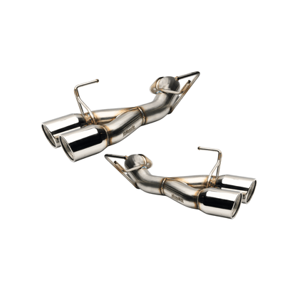 JDMuscle [22-26 WRX] VB 4" Quad Exit Axle Back Muffler Delete Exhaust