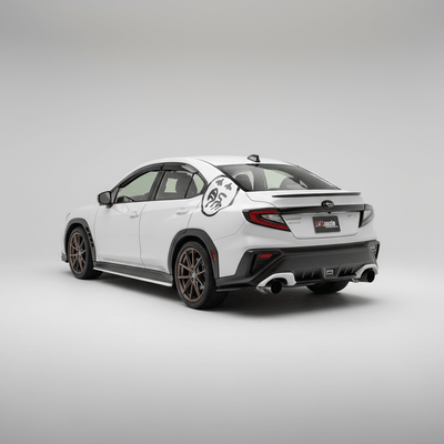 JDMuscle [22-26 WRX Base Only] Vacuum-Infused V7 Carbon Fiber Duck Bill Low Profile Spoiler