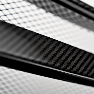 JDMuscle [22-26 WRX] Carbon Fiber Front Bumper Grille Version A1