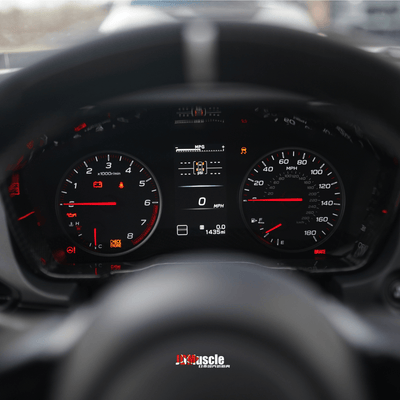 JDMuscle [22-26 WRX] Carbon Fiber Gauge Cluster Trim Replacement *CLEARANCE*NO RETURNS*