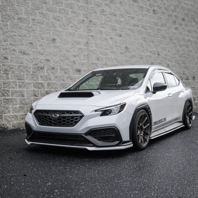 JDMuscle [22-26 WRX] OE+ Style Carbon Fiber Hood Scoop