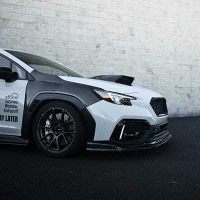 JDMuscle [22-26 WRX] Pre-preg Carbon Fiber Hood Scoop - Rally Style V2
