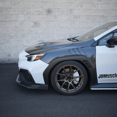 JDMuscle [22-26 WRX] Carbon Fiber Hood V1