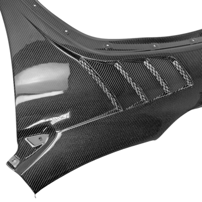 JDMuscle [22-26 WRX] Carbon Fiber/FRP Vented Fenders