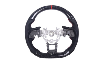 JDMuscle [22-26 WRX] Carbon-Pro Series Steering Wheel compatible w/ MT & CVT