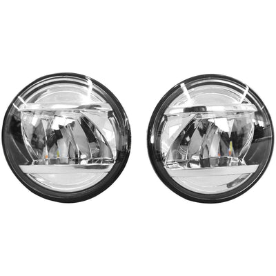 JDMuscle [22-26 WRX] JDM Style Fog Light Bezel w/ DRL(Parking Light Activated) and Turn Signal (Sequential Model Available)