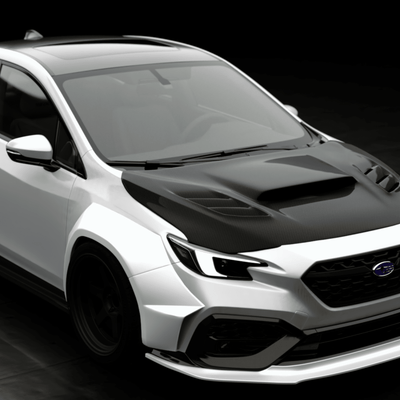 JDMuscle [22-26 WRX] Kogeki Style Front Lip