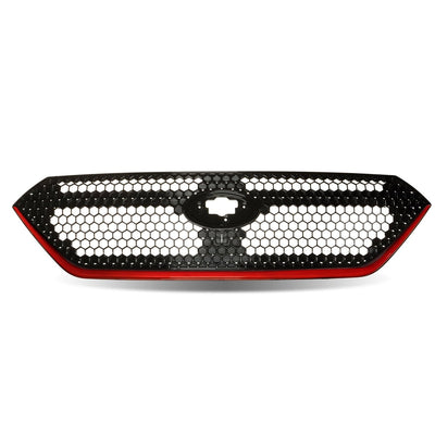 JDMuscle [22-26 WRX] OEM Style Sport Grille w/ Integrated Emblem Mount and Optional Painted Stripe