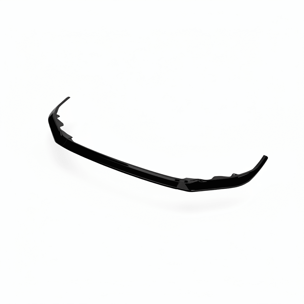 JDMuscle [22-26 WRX] Spec CS 3-Piece Front Lip Paint Matched / Gloss Black / RAW ABS