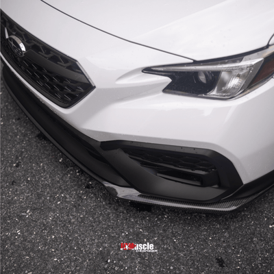 JDMuscle [22-26 WRX] OEM STI Style Carbon Fiber Front Lip