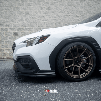 JDMuscle [22-26 WRX] OEM STI Style Carbon Fiber Front Lip