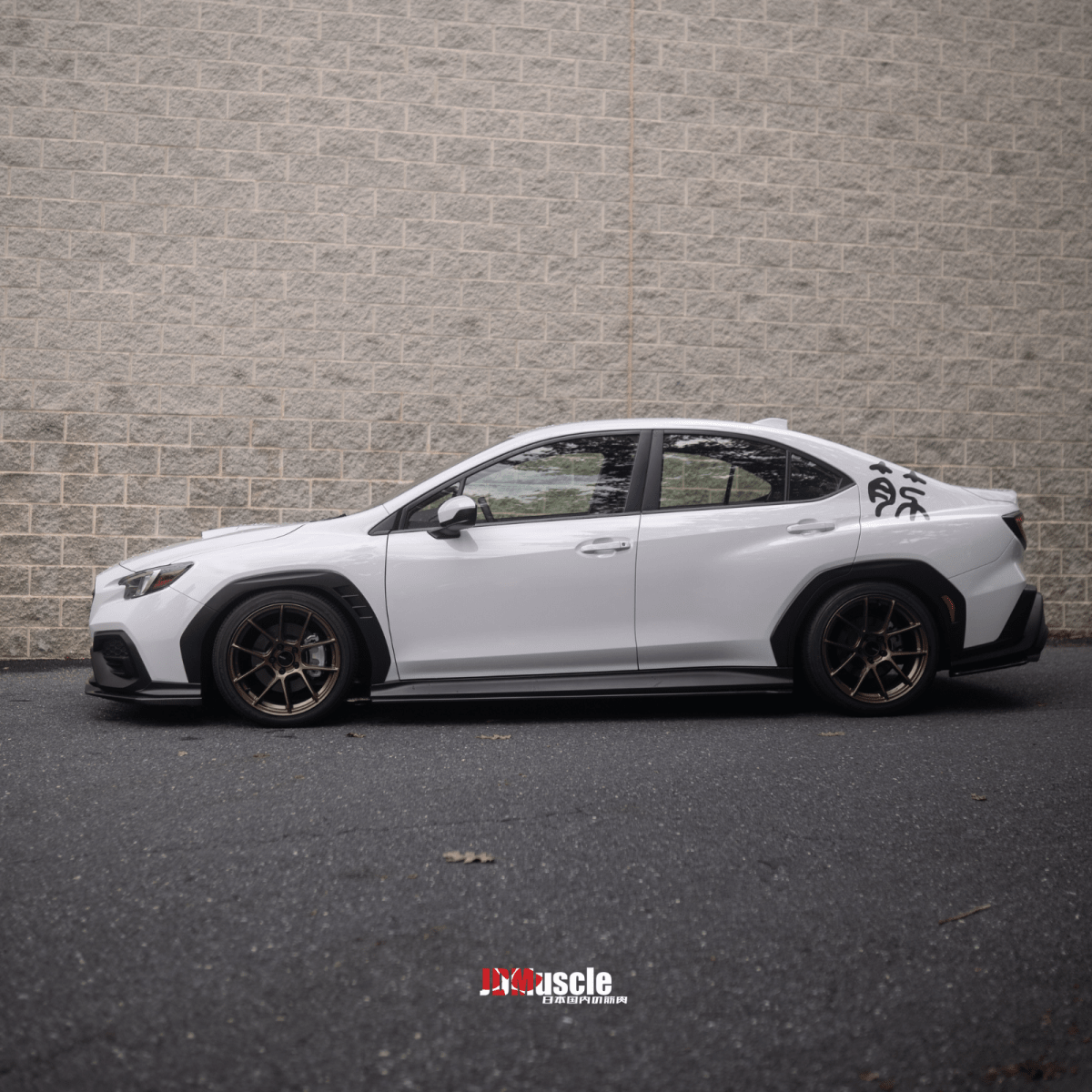 JDMuscle [22-26 WRX] OEM STI Style Carbon Fiber Front Lip