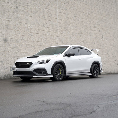 JDMuscle [22-26 WRX] STI Style Swan Neck Spoiler | Paint Matched / Carbon Fiber