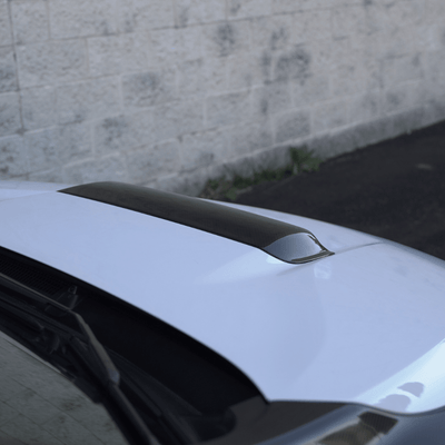 JDMuscle [22-26 WRX] GC8 Style Pre-Preg Carbon Fiber Hood Scoop