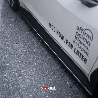 JDMuscle [22-26 WRX] Spec STI OEM Style Carbon Fiber Side Skirts