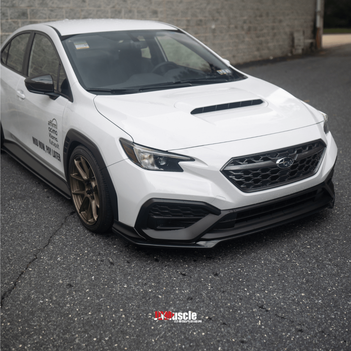 JDMuscle [22-26 WRX] Spec STI OEM Style Carbon Fiber Side Skirts