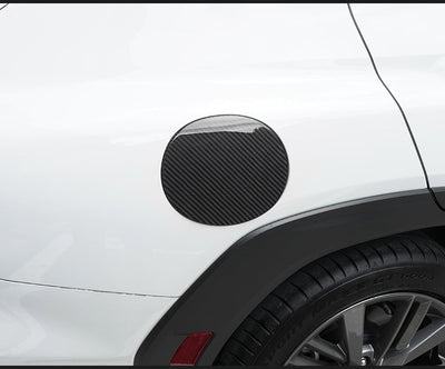 JDMuscle [22-26 WRX] Tanso Pre-preg Carbon Fiber Fuel Door Cover