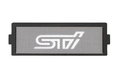 JDMuscle [22-26 WRX, 19+ Ascent, 20+ Outback, 20+ Legacy] Top Mount Intercooler Mesh Guard with WRX/STI Logo-Red/White