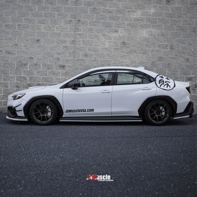JDMuscle [22-26 WRX] V1 Rain Guards / Window Visors-Paint Matched *Special Order*