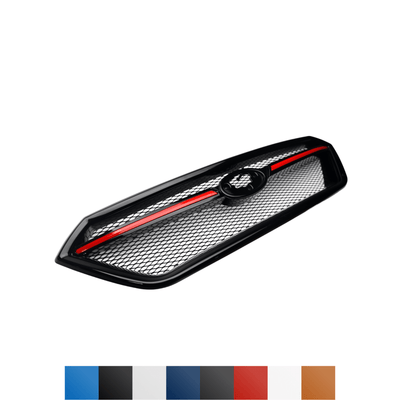 JDMuscle [22-26 WRX] V2 Front Bumper Grille-Paint Matched/Gloss Black *Special Order*