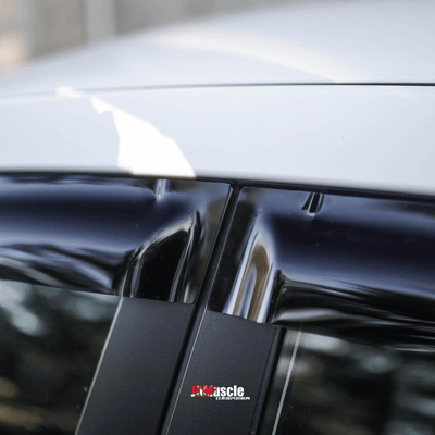 JDMuscle [22-26 WRX] V2 Rain Guards / Window Visors