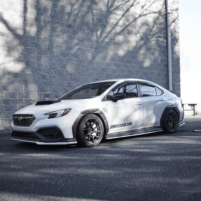 JDMuscle [22-26 WRX] V3 Rain Guards / Window Visors