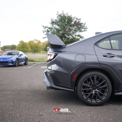 JDMuscle [22-26 WRX] VA STI Style 3-Piece Spoiler-Paint Matched/Gloss Black/ABS *Final Edition