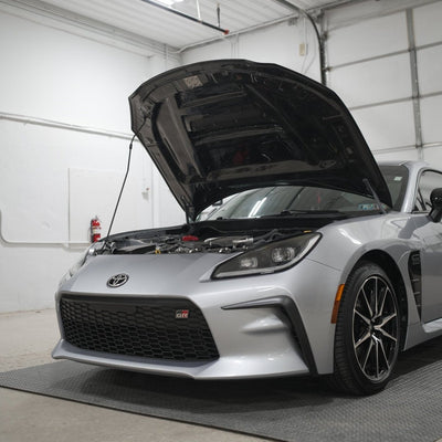 JDMuscle [22+BRZ/GR86] Tanso Carbon Fiber Hood - STI style