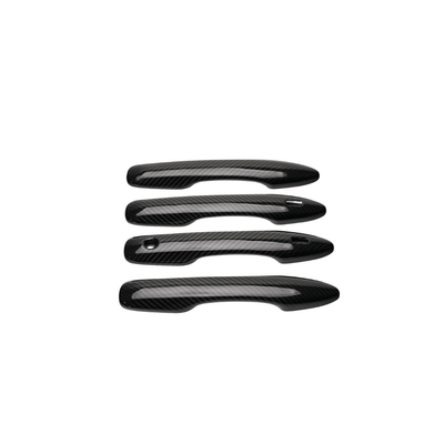 JDMuscle [23-24 GR Corolla, 19+ Hatch] Carbon Fiber Door Handle Covers (4PC)
