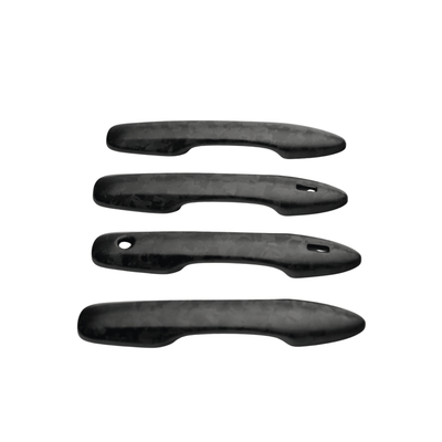 JDMuscle [23-24 GR Corolla, 19+ Hatch] Carbon Fiber Door Handle Covers (4PC)