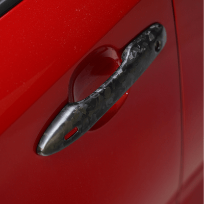JDMuscle [23-24 GR Corolla, 19+ Hatch] Carbon Fiber Door Handle Covers (4PC)